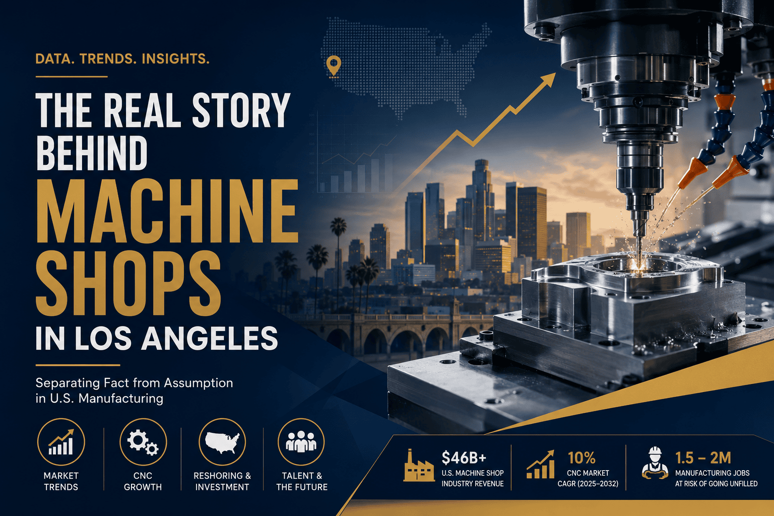 What Do Manufacturing Data Sources Actually Reveal About Machine Shop Growth in Los Angeles?